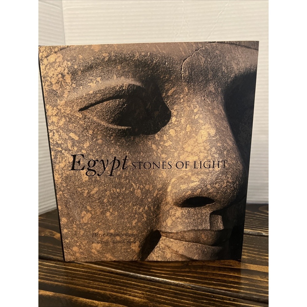 Egypt : Stones of‎ Light by Hervé Champollion (2004, Hardcover)